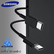 O ri Samsung Type C To Type C Cable 5A 25w Galaxy S21 Ultra 5G S20 S10 Note 20 10 A71 A51 A90 Usbc C