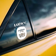 LUCKY Daji MONEY Car Sticker Reflective Sticker Body Sticker