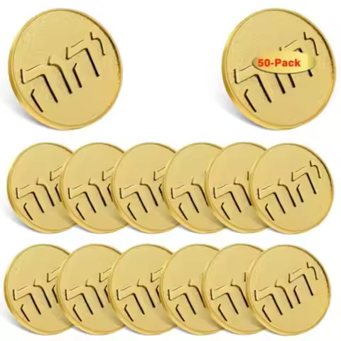 6/12/50/100 Pcs Round Gold Jw.org Enamel Lapel Pin 1 in -Tetragrammaton Jehovah Witness Hebrew Lette