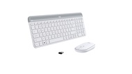 Logitech MK470 Slim Wireless Combo - Off White (Renewed)