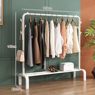 LG 150CM Stand Hanger Single Besi Kuat Rak Gantungan Baju Display Butik Stand Hanger Gawang