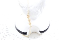 清新簍空金珠 14K包金手鍊