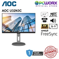AOC U32N3C 31.5" 4K IPS HDR10 USB-C MONITOR