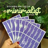 Sticker Inai Celup Henna Tangan Pengantin Stiker Stencil Finger Capping 1.0 Version Nieyda Abdullah