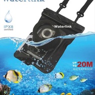 WATERLINK IPX8 (20米) 100% 相機防水袋 防水相機套 For Canon S90 高清鏡頭