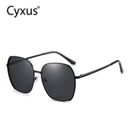 Cyxus แว่นกันแดดโพลาไรซ์ สำหรับผู้หญิง UV Protection Shades Oversized Shades TAC Lens Original Brand