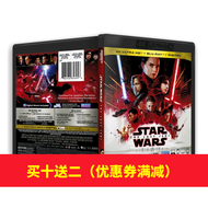 （READY STOCK）🎶🚀 Star Wars 8: The Last Jedi [4K Uhd] Blu-Ray Disc Panorama YY