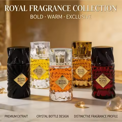 Royal Blend Extrait De Parfum Sequoia Bourbon Vintage Fragrance Spray Long Lasting Perfume For Daily