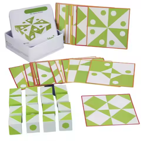 3D Puzzle Wooden Space Thinking Imagination Logic Games Children's Math Educational Toys BoardGifts 