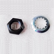 Sprocket nut and lock washer suit CF450NK/CF450SR/CF450MT/CF450SRS/CF450CLC