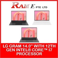 LG gram 14.0 Inch with 12th Gen Intel® Core™ i7 Processor