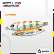 Umpan Slow Jigging 60 Gram GID Zebra Menyala Malam Laut Killer Slowjig Lure