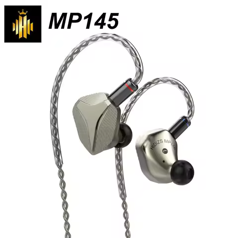 Hidizs MP145 HiFi In-Ear IEMs Earphone Ultra-large Planar Magnetic Monitors Wired Headphone Detachab