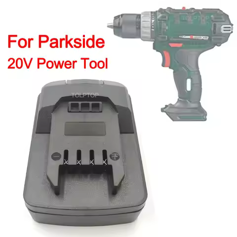 for Makita/Bosch/Dewalt/Milwaukee/Worx/Devon/Black&Decker/Porter Cable/Stanley Battery to for Parksi