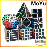 Bộ Sưu Tập Khối Rubik Carbon MoYu Qyi Meilong 2x2 3x3 4x4 5x5 Tam Giác 12 Mặt Skewb Square-1 SQ-1 Me
