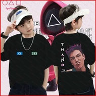 GC1 Squid Game 3 Choi Seung Hyun TOP number 388 THANOS T-shirt short sleeve top CG1