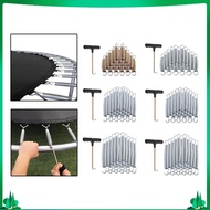 [Isuwaxa] 20x Trampoline Springs with Spring Pull Tool Weather Resistant Metal Premium for Outdoor Universal Trampoline Accessories