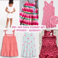 BN Gap / Old Navy Toddler Girl Dress Romper 12m-5 years avail! Ready stock! From USA!