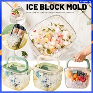 New ice mold DIY silicone ice cube ice hockey portable ice box large capacity refrigerator ice cube box