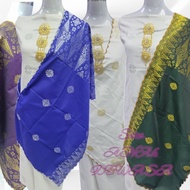 HOT SELLING  Selendang Plain Songket Tenun songket tenun veil Tudung selendang Cotton songket shawal