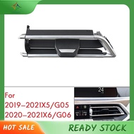 [luxiang.] 1Pair Front Air Vent Grille Clip Trim Replacement Parts Accessories For     X5 X6 X7 G05 