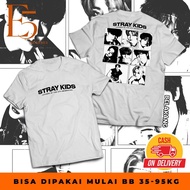Stray Kids Gird T-Shirt ALL MembersDesign - Felix, Hyunjin, Bang Chan, Lee Know, Jisung, IN, Seungmi