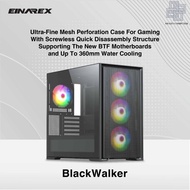Einarex Black Walker m-ATX PC Computer Gaming Case