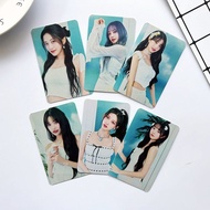 Ive Album sống photocard ive lòng yujin Rei gaeul Liz lesseo wonyoung thẻ ảnh 6 mỗi bộ