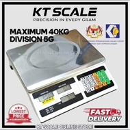 40KG 30KG TIMBANG KT SCALE DIGITAL PRICE COUNTING SCALE