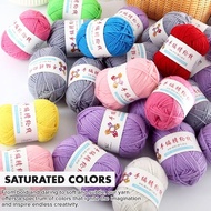 DIY Crocheting Soft Acrylic 4 Ply Crochet Yarn for Crocheting and Knitting Projects Yarns