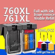 For CANON PG-760 BLACK / CL-761 COLOR INK CARTRIDGE 760XL 761XL 760 761 for Canon  TS5370