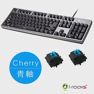 irocks K68MS 白色背光 機械式鍵盤-Cherry青軸