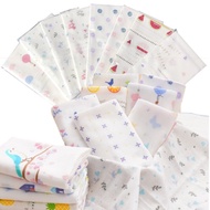 Taiwan Made Double Gauze Sports Towel Checkered Gauze Towel Breathable Absorbent Sports Towel Gauze 