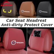 Volvo Car Seat Headrest Anti-dirty Protect Cover Car Headrest Towel Car Accessories for Volvo V60 XC