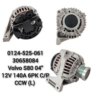 (0124-525-061) Alternator Volvo S80 2004 12V 140A 6PK C/P CCW