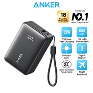 Anker Zolo CCC Power Bank 5000mAh 15W Fast Charging Power Bank Portable Charger 3C Power Bank A110K