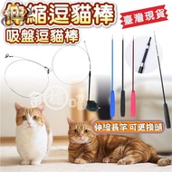 Cat Teasing Stick Toy Retractable Sucker Automatic Tool [u27]