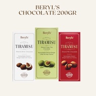 Beryls Tiramisu Almond Chocolate Box 200gr Milk Chocolate Green Tea Chocolate White Chocolate Almond