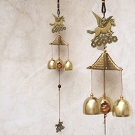 Chimes Luar Ruang Lonceng Angin Halaman Copper Antique Windchime Wall Hanging Home Decor Decoration 