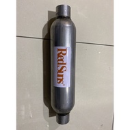 Exhaust bullet tabung tengah G/i universal 2inch（15inch length) engine 1.0cc 1.3cc 1.5 / 1.6 / 1.8 /