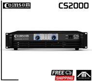 COMSON CS-2000 POWER AMP เพาเวอร์แอมป์ แบบหม้อแปลง กำลังวัตต์เต็ม รุ่นใหม่ มีครอสโอเวอร์ในตัว 500W.+500W. 4OHM CS 2000 ผลิตในประเทศไทย