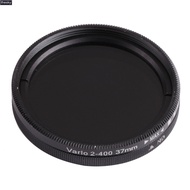 37mm ND Fader Neutral Density Adjustable Variable Filter, ND2 to ND400 Filter