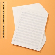 Guitar Chord Six-Line Music Book Guitar Book Blank Book Four Five Six-Line Music Piano Ukulele