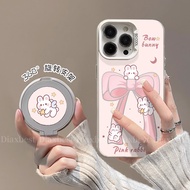 Star Rabbit Suitable for iqooneo9 Phone Case New Style neo8pro Rotating Bracket IQOONEO7 Frosted Col