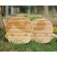 Wooden Deciduous Teeth Preservation Record Storage Box/Baby Growth Box/Deciduous Box/Teeth Box A5-5