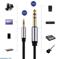 zebeaacc Quality 3 5mm to 6 35mm Audios Cable for Enhances Sound Experience with Various Devices Gui