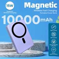 Magnetic Wireless Power Bank - 5000mAh/10000mAh Portable Charger Powerbank with Stand, Fast Charging