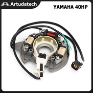 Coil Magnet Yamaha 40HP 40X E40X Outboard engine 2 stroke 66T-85560-00-00 Fuel Coil Stator Coil