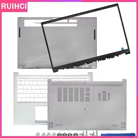 Replace Cover Laptop LCD Screen Back Cover Front Bezel Palmrest Lower Bottom Case For ASUS Vivobook 