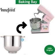 INNOFOOD Double Walled Stainless Steel Ice Bowl for KT-7500 / KT-7600 (7.0L) Stand Mixer Bowl 7.0L K